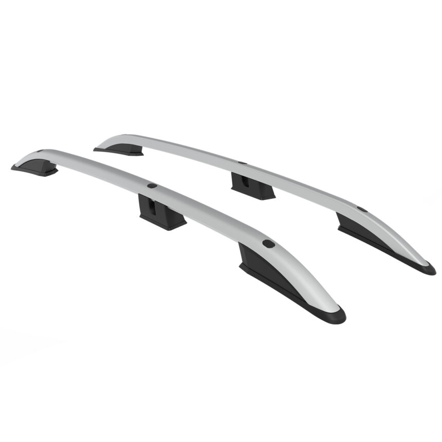 Dacia Logan Mcv 2007-2012 Turtle Crown Roof Rail Silver – Turtle Can ...